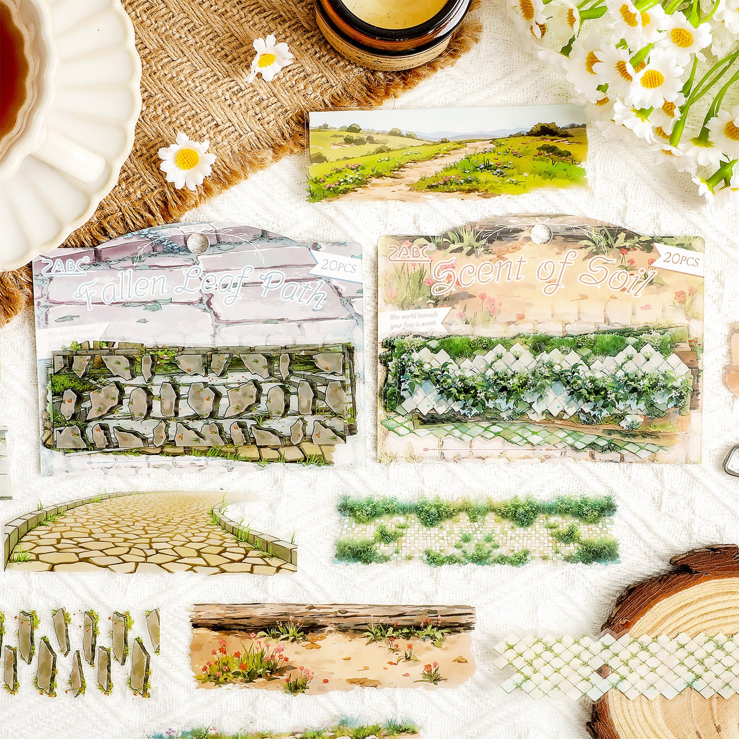 Scenery Beneath Your Feet Stickers
