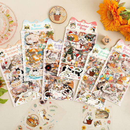 Cute Kitten Stickers