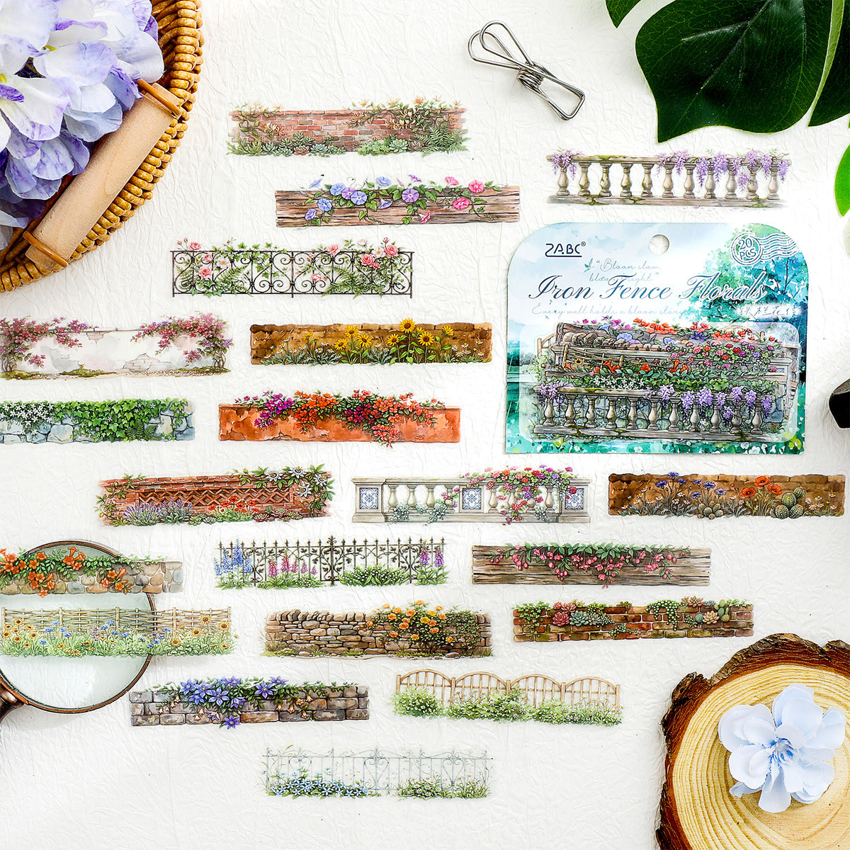 Floral Wall Whispers Stickers