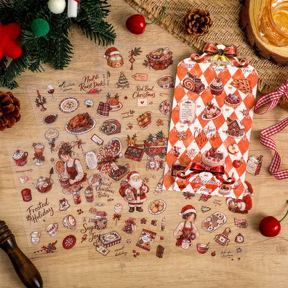 Fairy Tale Christmas Day Stickers