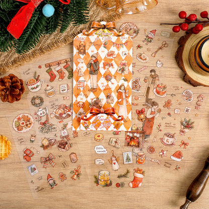 Fairy Tale Christmas Day Stickers
