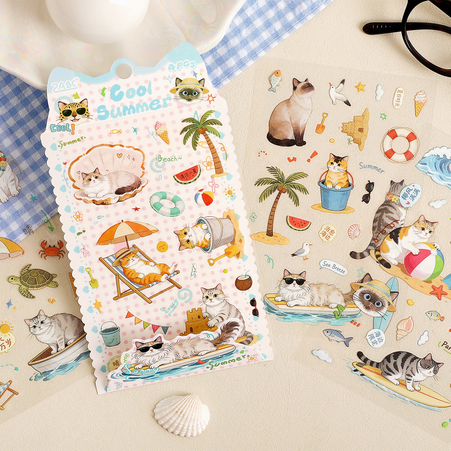 Cute Kitten Stickers