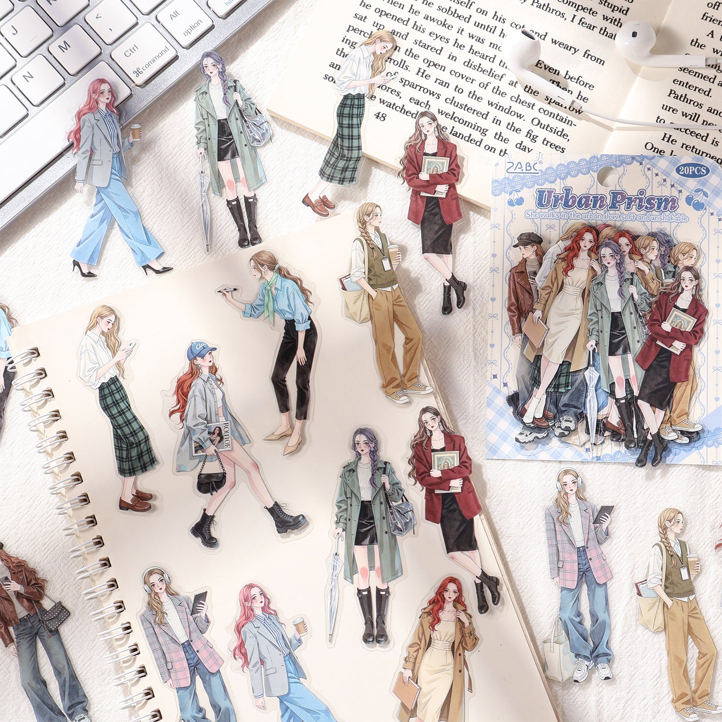 Exquisite Character Stickers