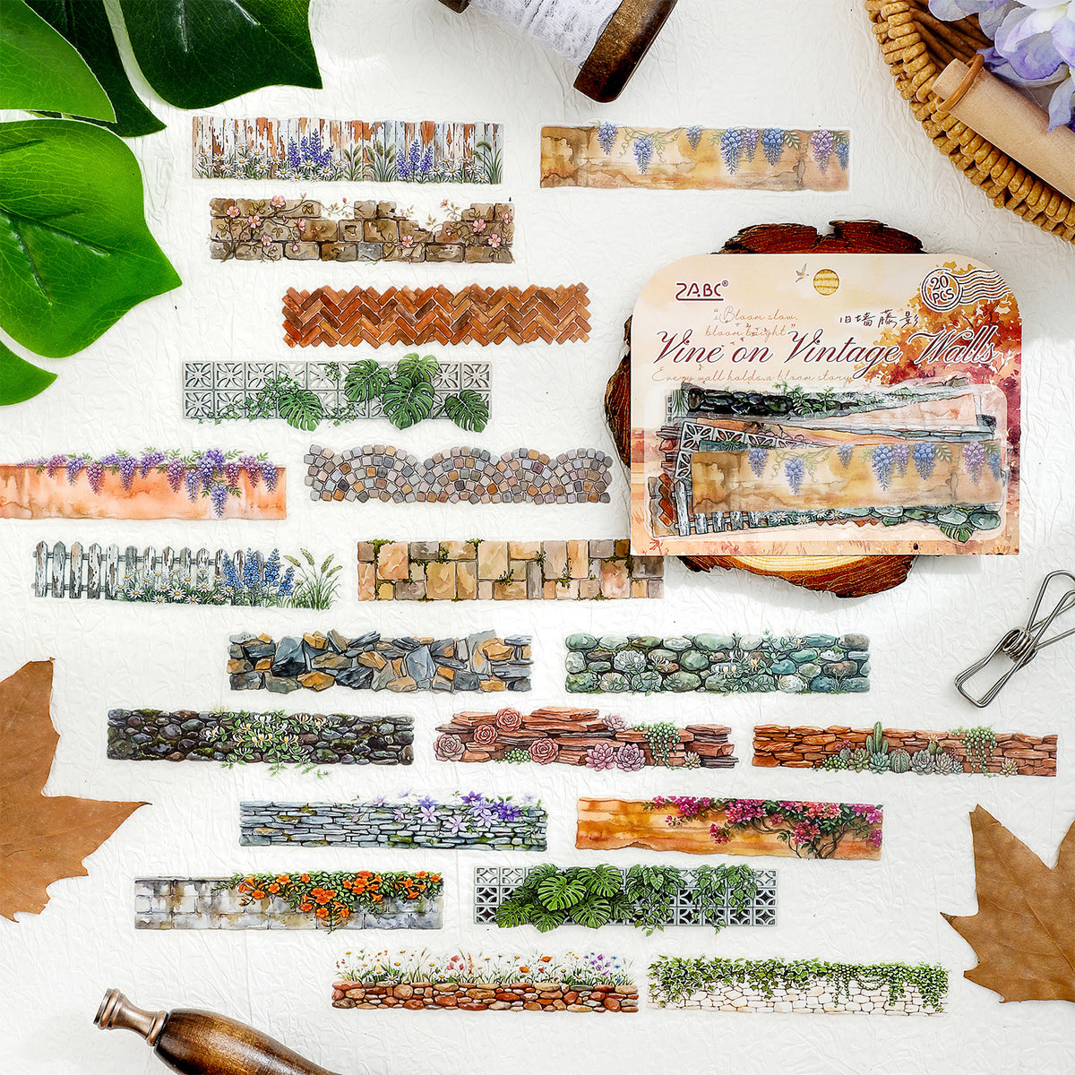 Floral Wall Whispers Stickers
