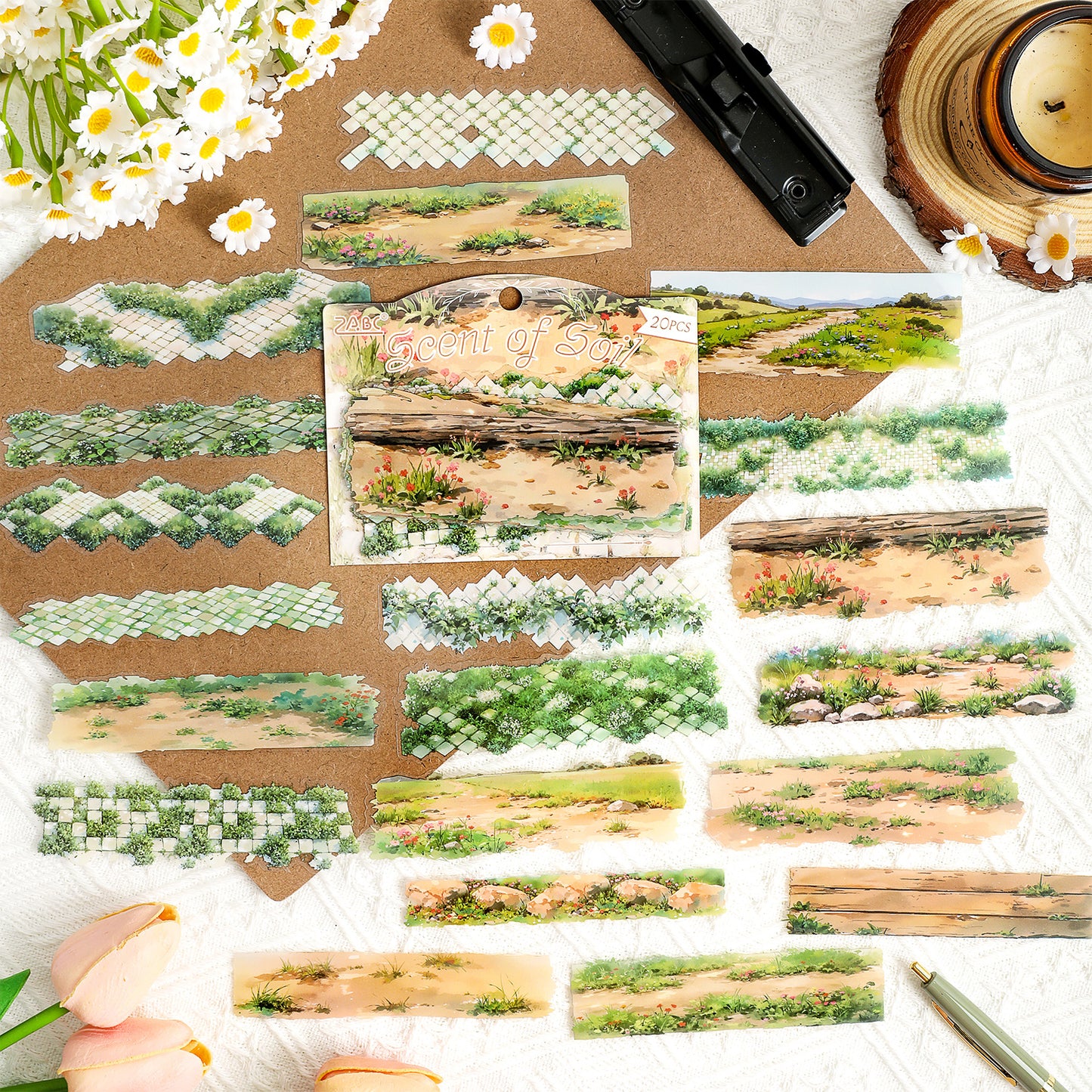 Scenery Beneath Your Feet Stickers