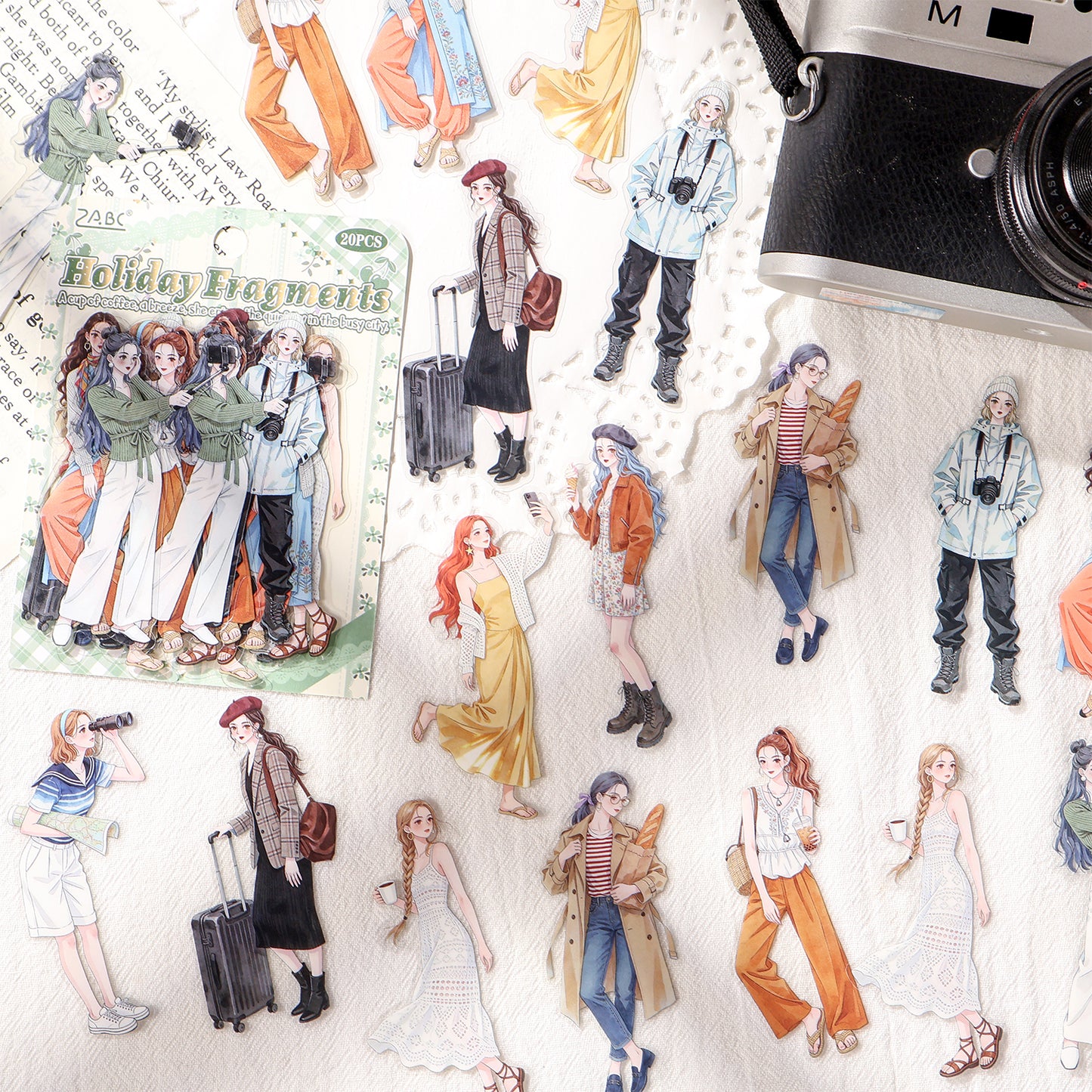 Exquisite Character Stickers
