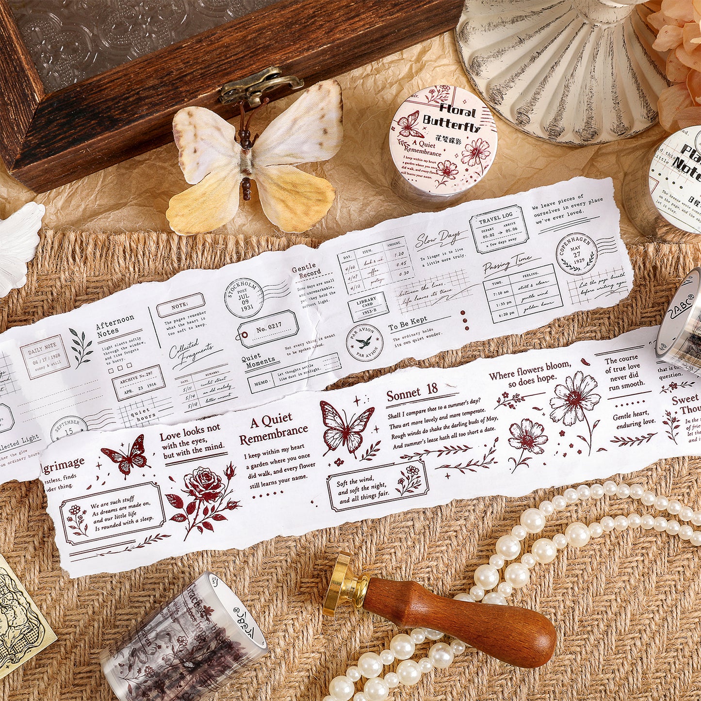 Ink Trace Journal Tape