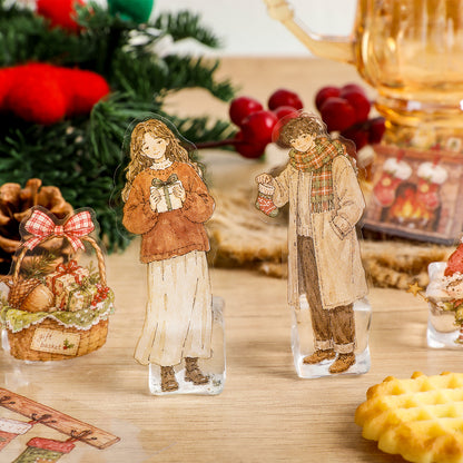 Fairy Tale Christmas Day Stickers
