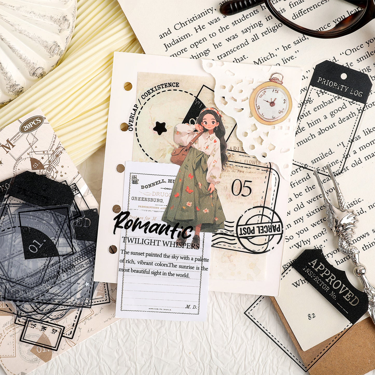 Archive Frame Words Stickers