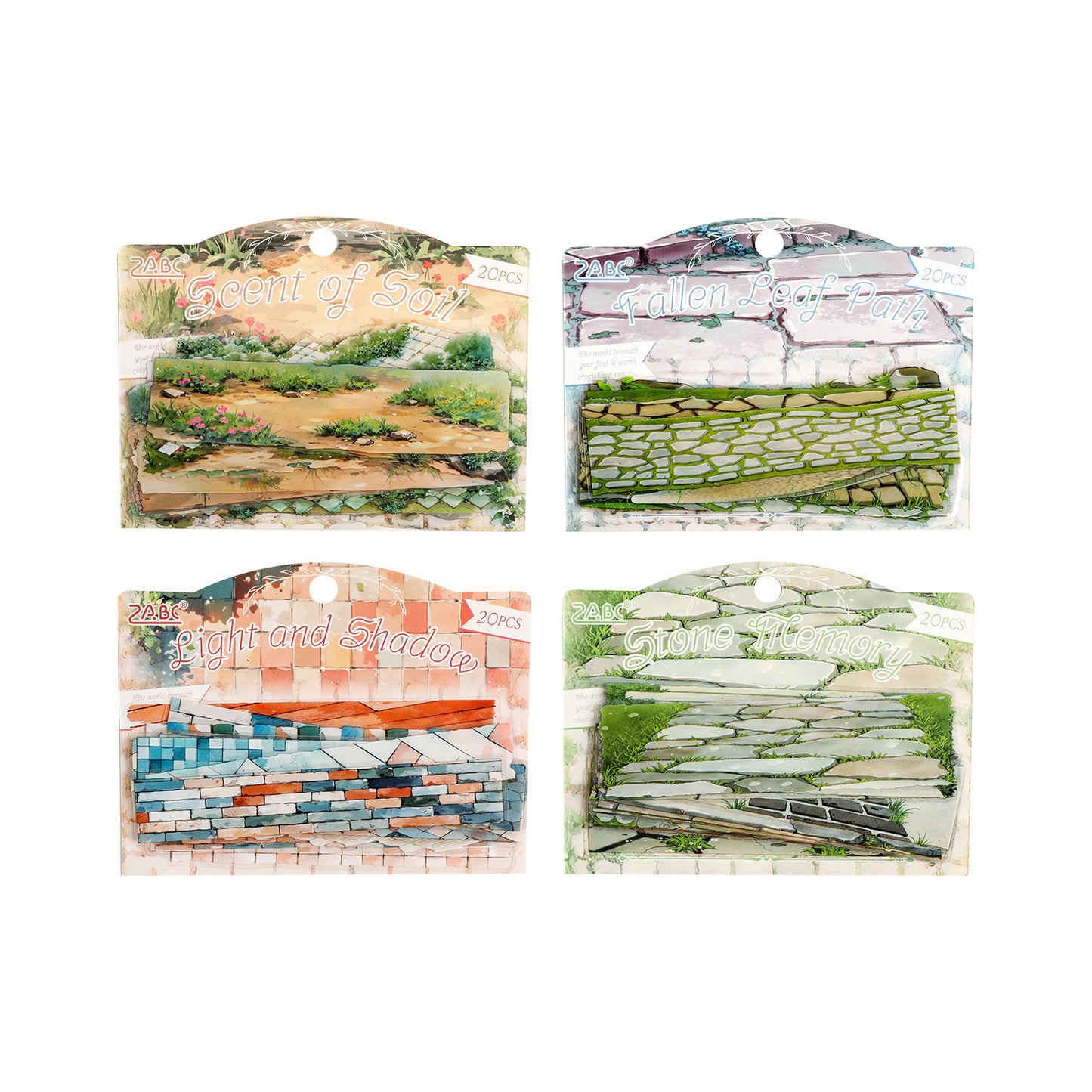Scenery Beneath Your Feet Stickers