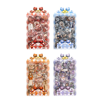 Fairy Tale Christmas Day Stickers