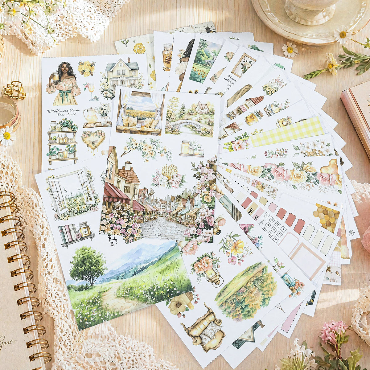 Sweet Diary Sticker Book