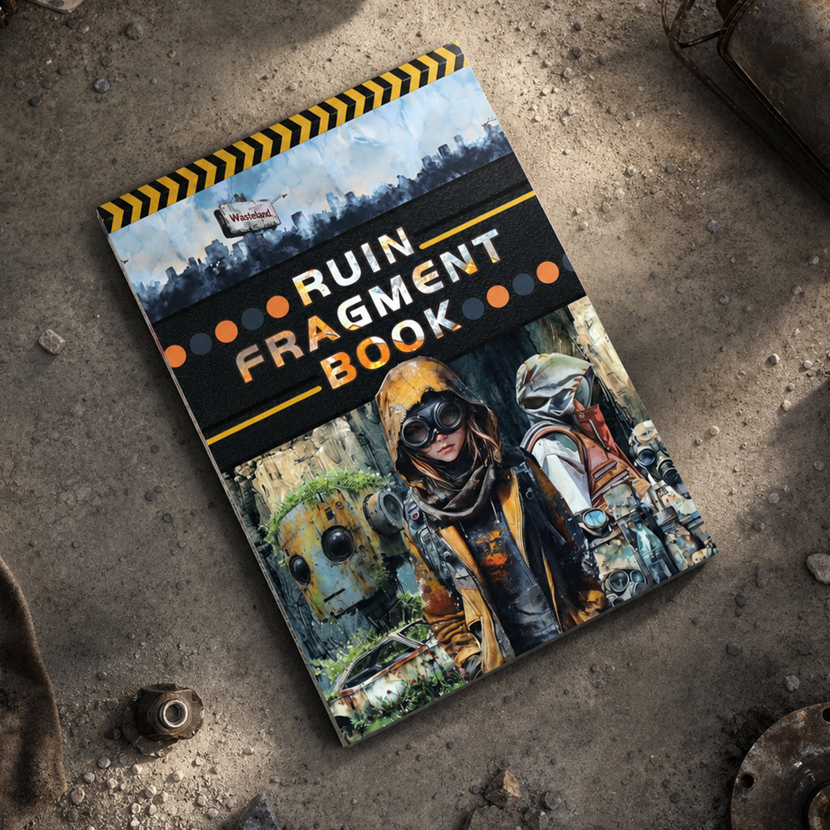 Ruin Fragments Sticker Book
