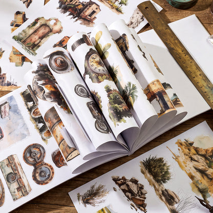 Ruin Fragments Sticker Book