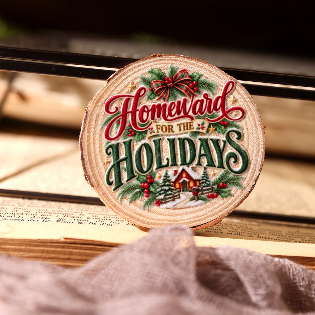 Christmas Nocturne Transfer Stickers
