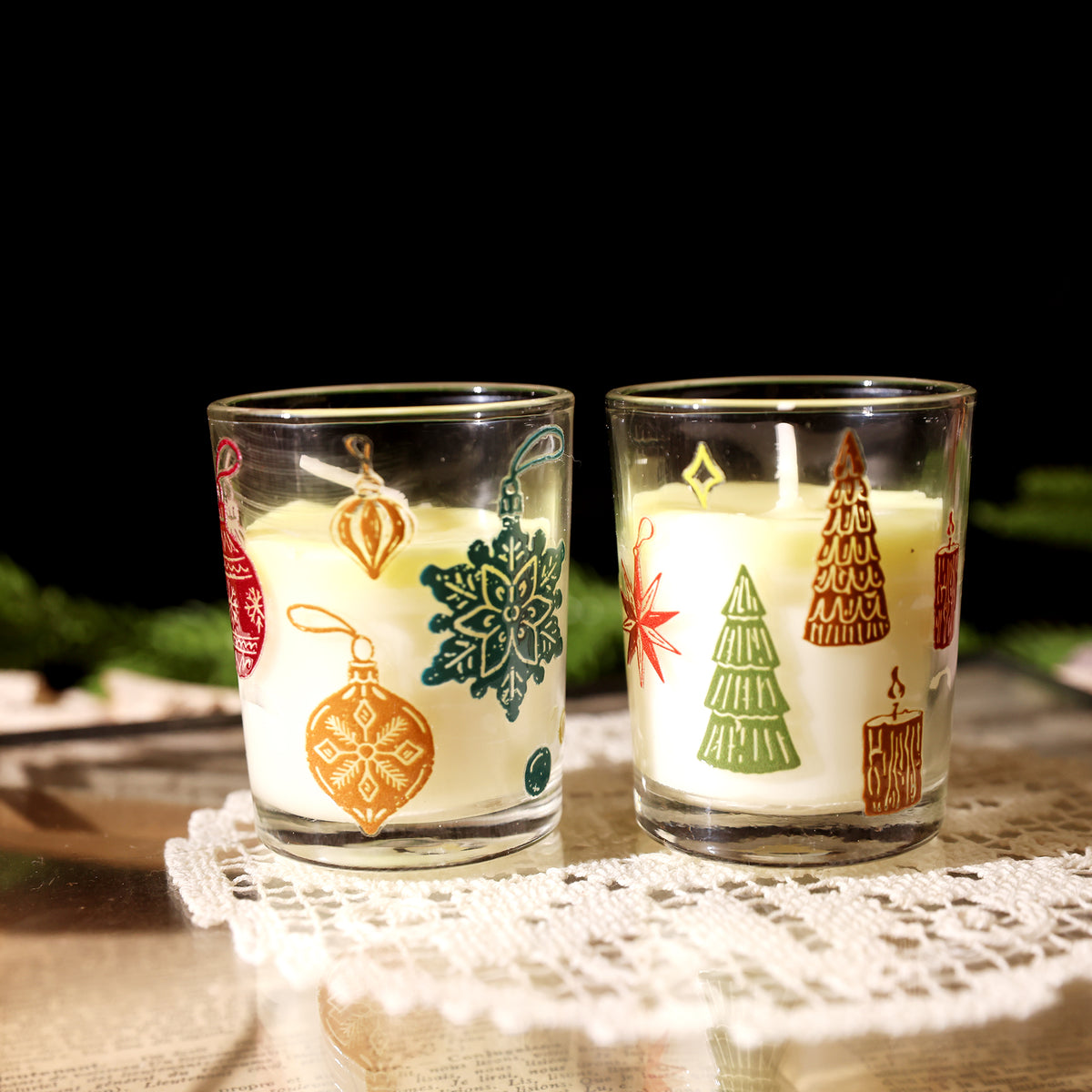 Christmas illustration Transfer Stickers