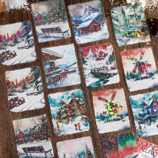 Sound of Falling Snow Stickers