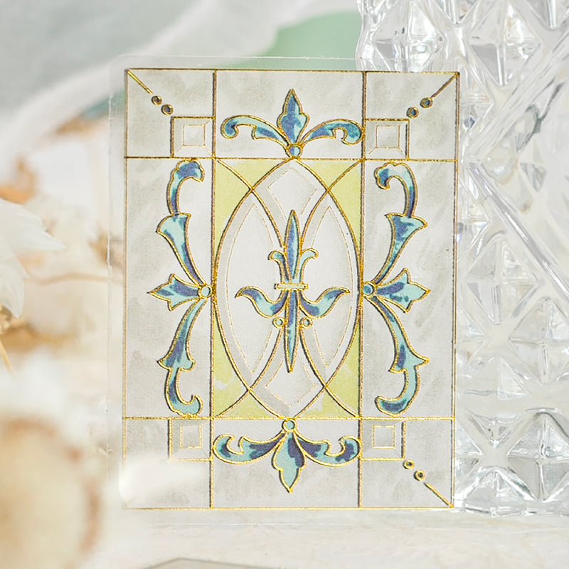 Vintage Window View Stickers