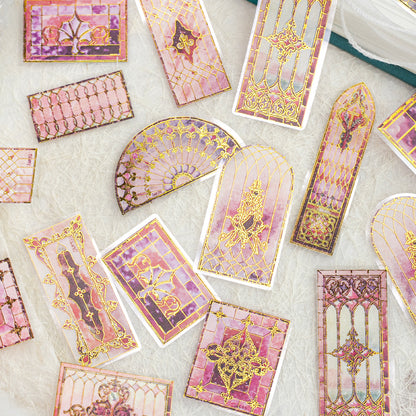 Vintage Window View Stickers