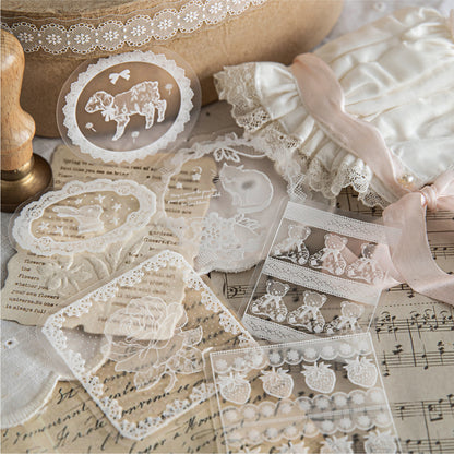 Lace Story Stickers