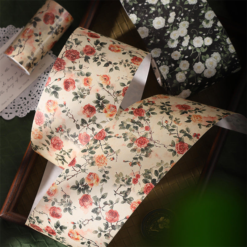 Blooming Camellia Washi Tape