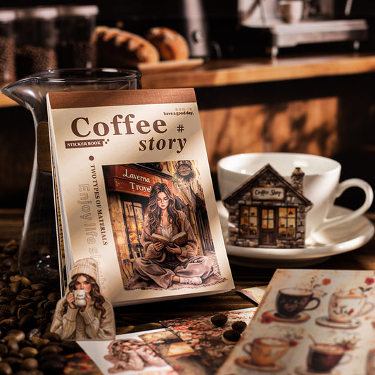 Cafe Story Sticker Book