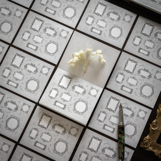 Framed World Memo Pad