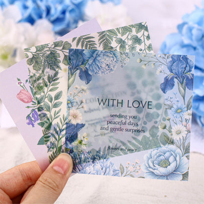 Floral Botanical Vellum Papers