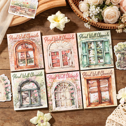 Flower Wall Chronicle Stickers