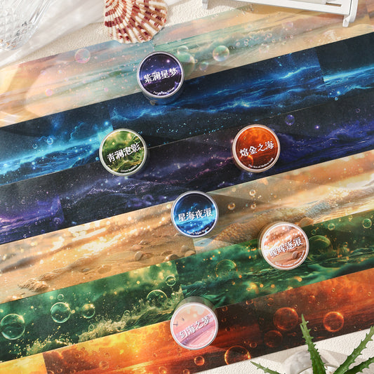 Chasing Waves Glow Washi Tape