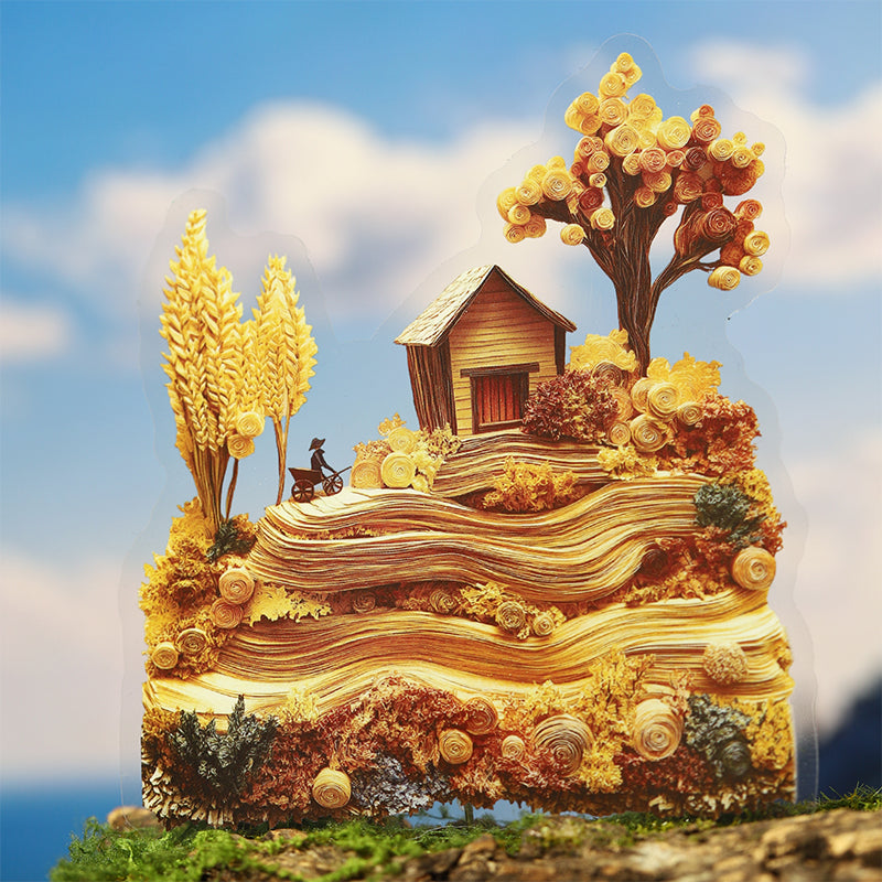 Natural Little Scenes Stickers
