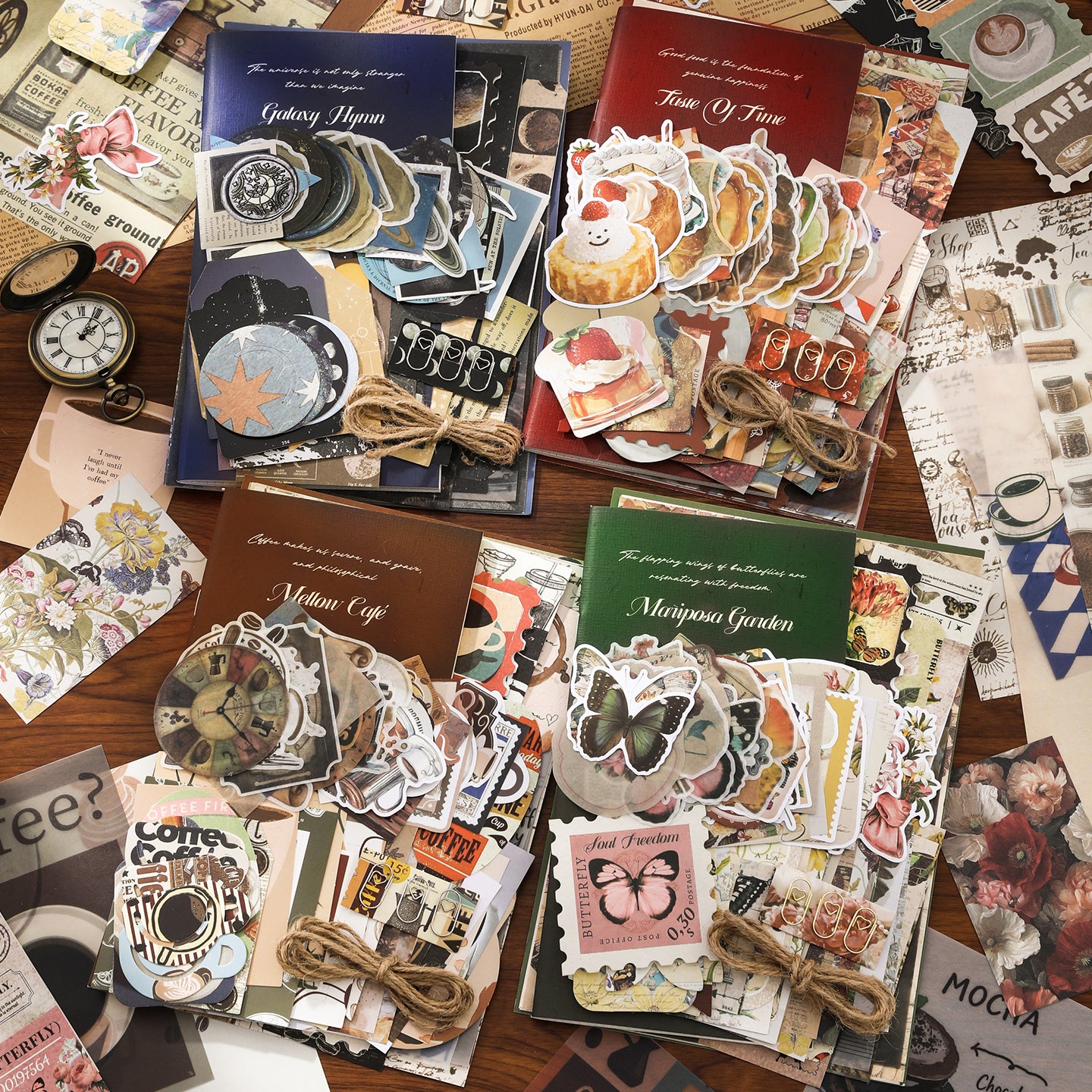 Time Silhouettes Ephemera Pack