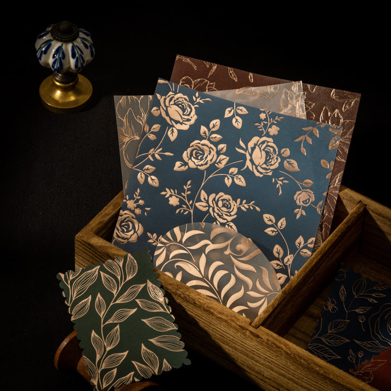 Golden Petal Shadow Papers – Doodle Diarys