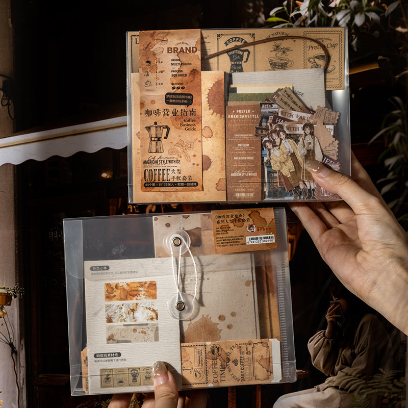 Coffee Themed Ephemera Pack