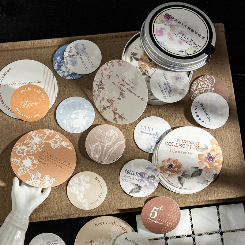 Circle of Poetry Sticker