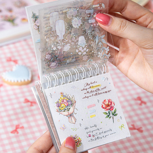 Flowers and Life Poetry Sticker Book