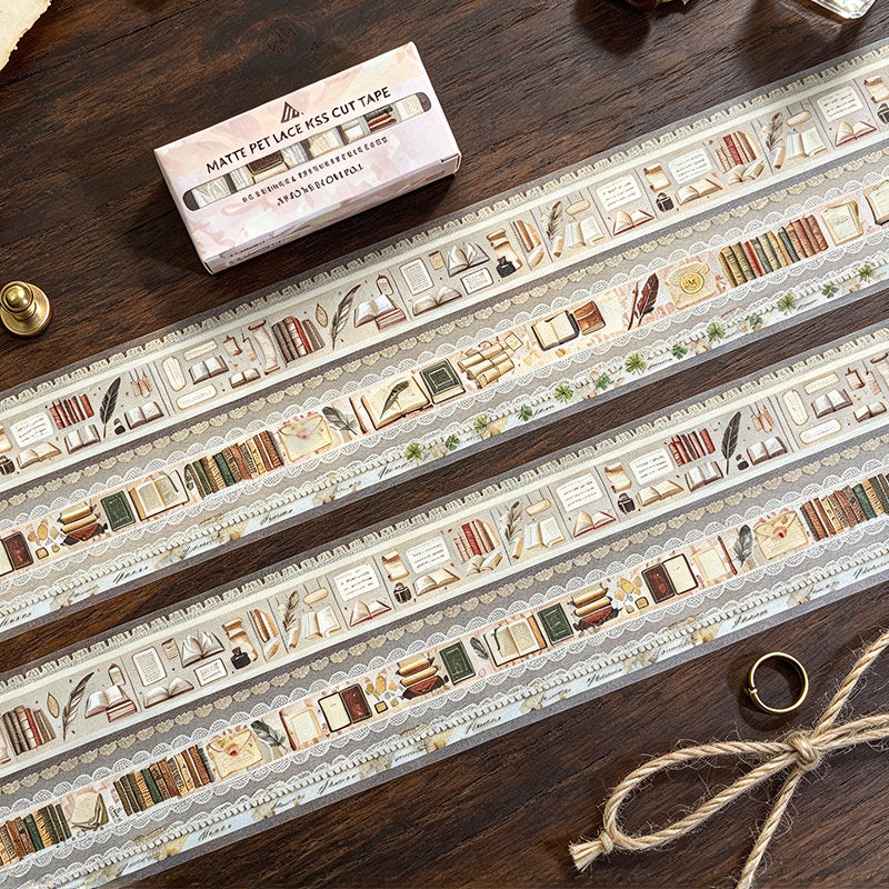 Quiet Bookshelf Tape Set
