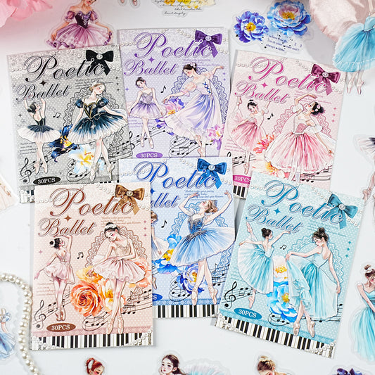 Ballet Monologue Stickers