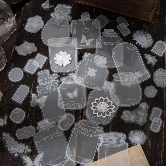 Flowers in a Bottle Stickers