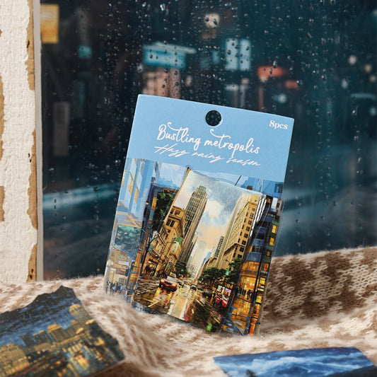 Misty Rainy Season Stickers