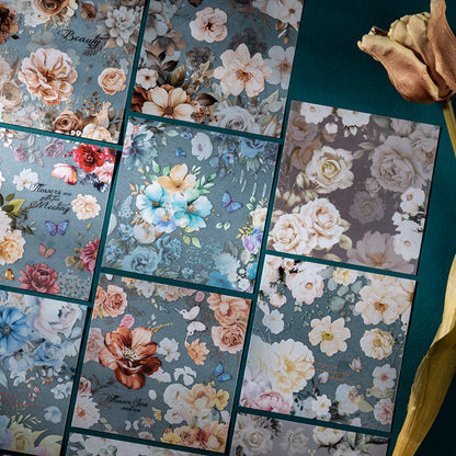 Night Bloom Stickers