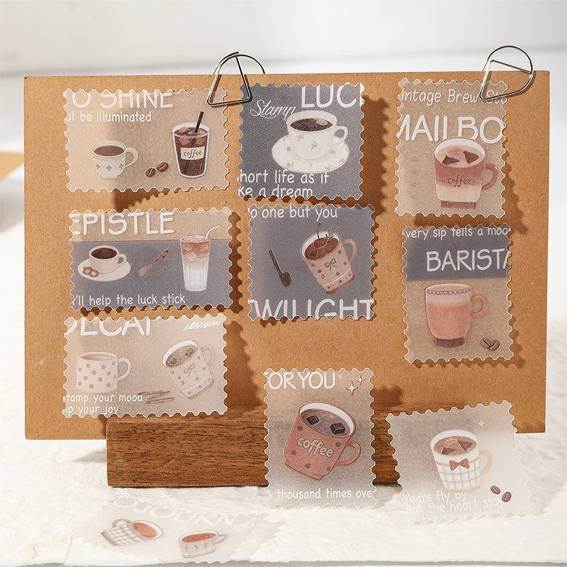 Comic Post Stamp Stickers