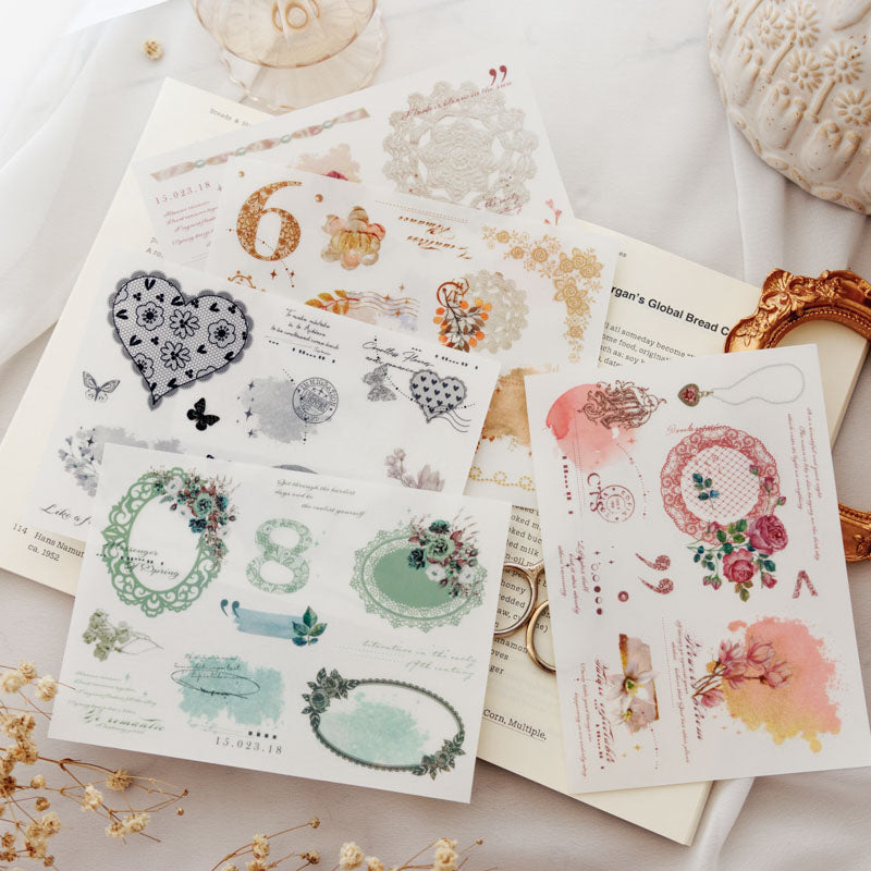Rococo Dream Transfer Stickers