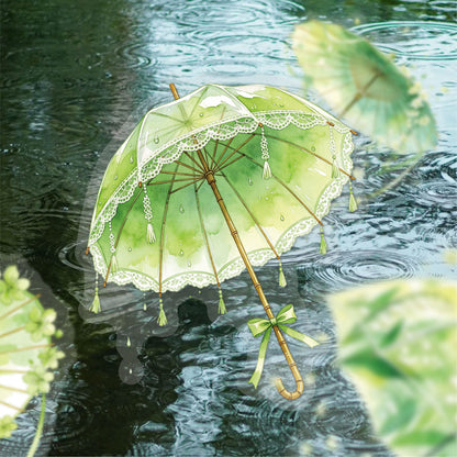 Raincloud Umbrella Stickers