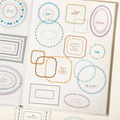 Dreamy Lace Floral Stickers