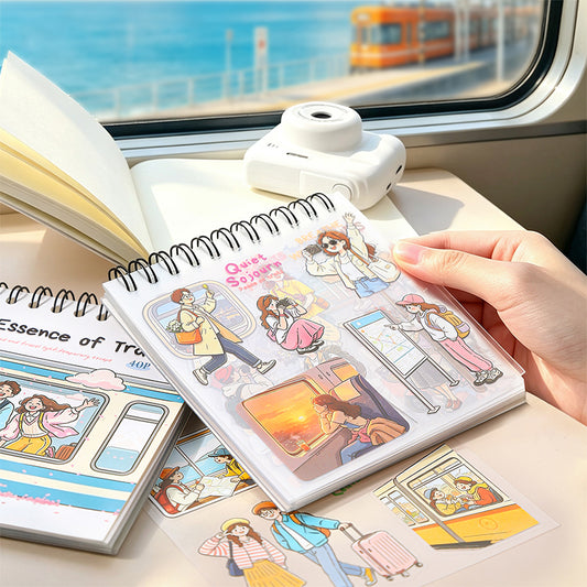 The Meaning of Travel Sticker Book
