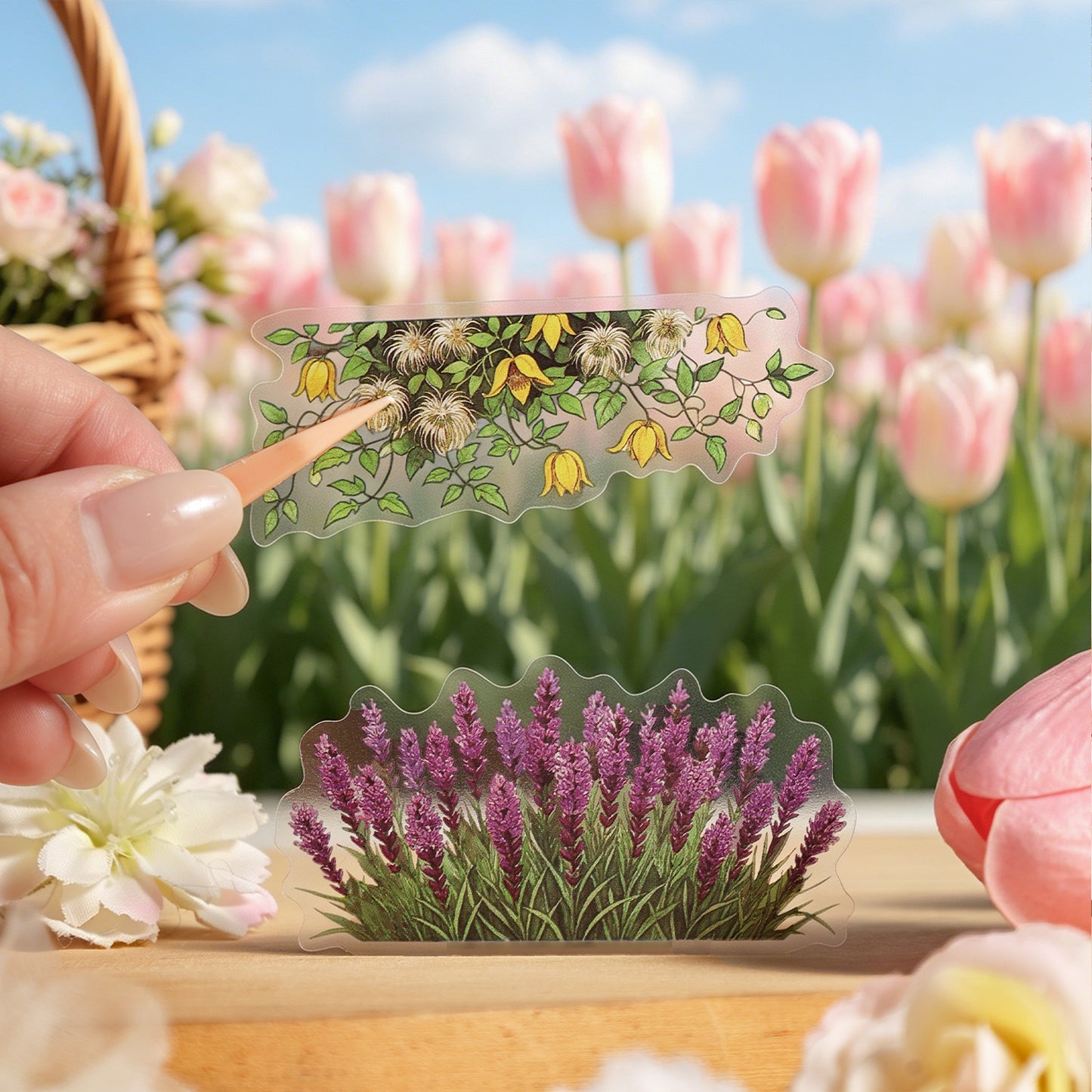 Floral Scene Builder Stickers