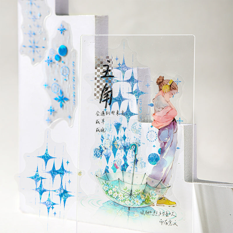 Mirror Dyed Radiance Stickers