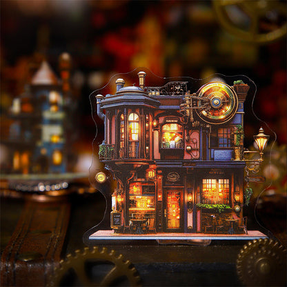 Cottage on the Gears Stickers