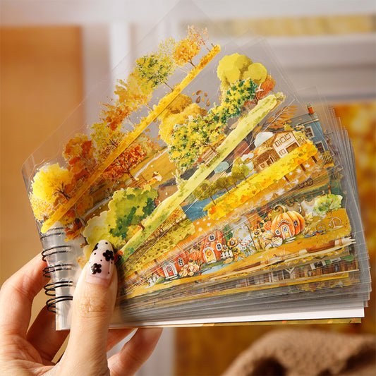 Autumn Picture Album Sticker Book